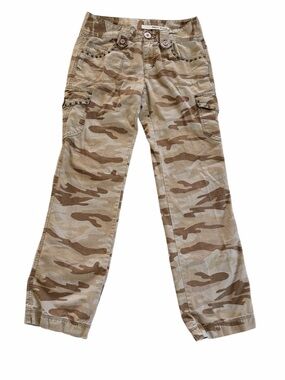 Vintage Y2K Donna Karan Jeans Camo Cargos